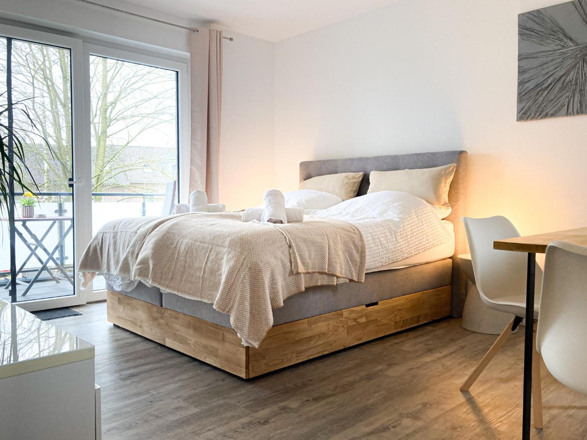 Pearls - Komfortable Neubauwohnung Im Herzen Von Elten Bagian luar foto