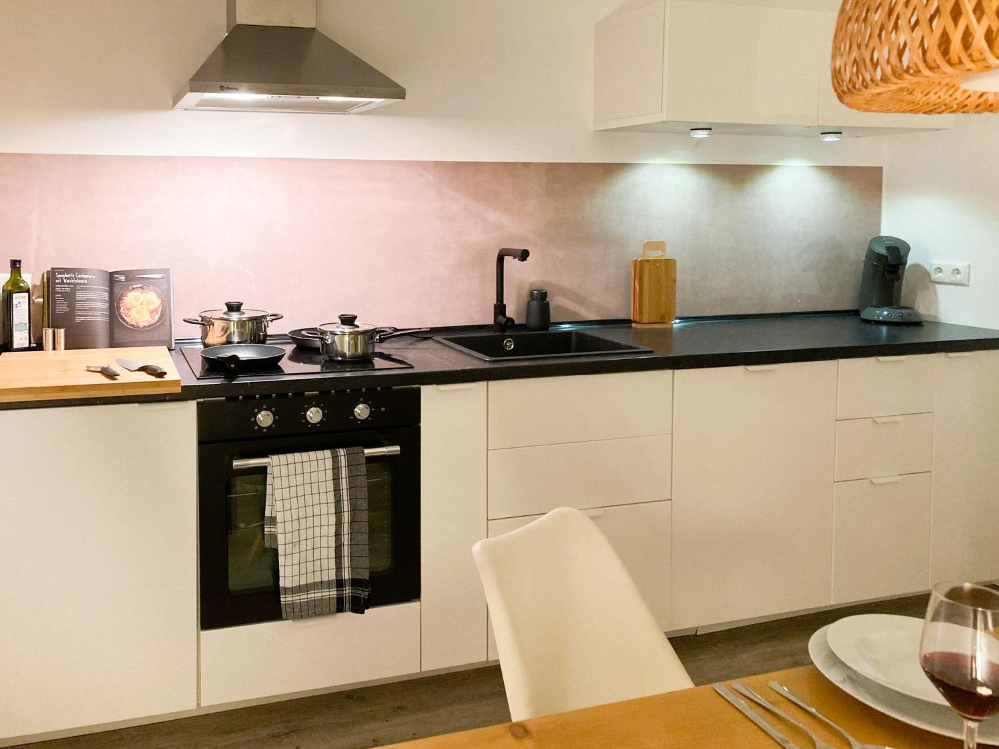 Pearls - Komfortable Neubauwohnung Im Herzen Von Elten Bagian luar foto