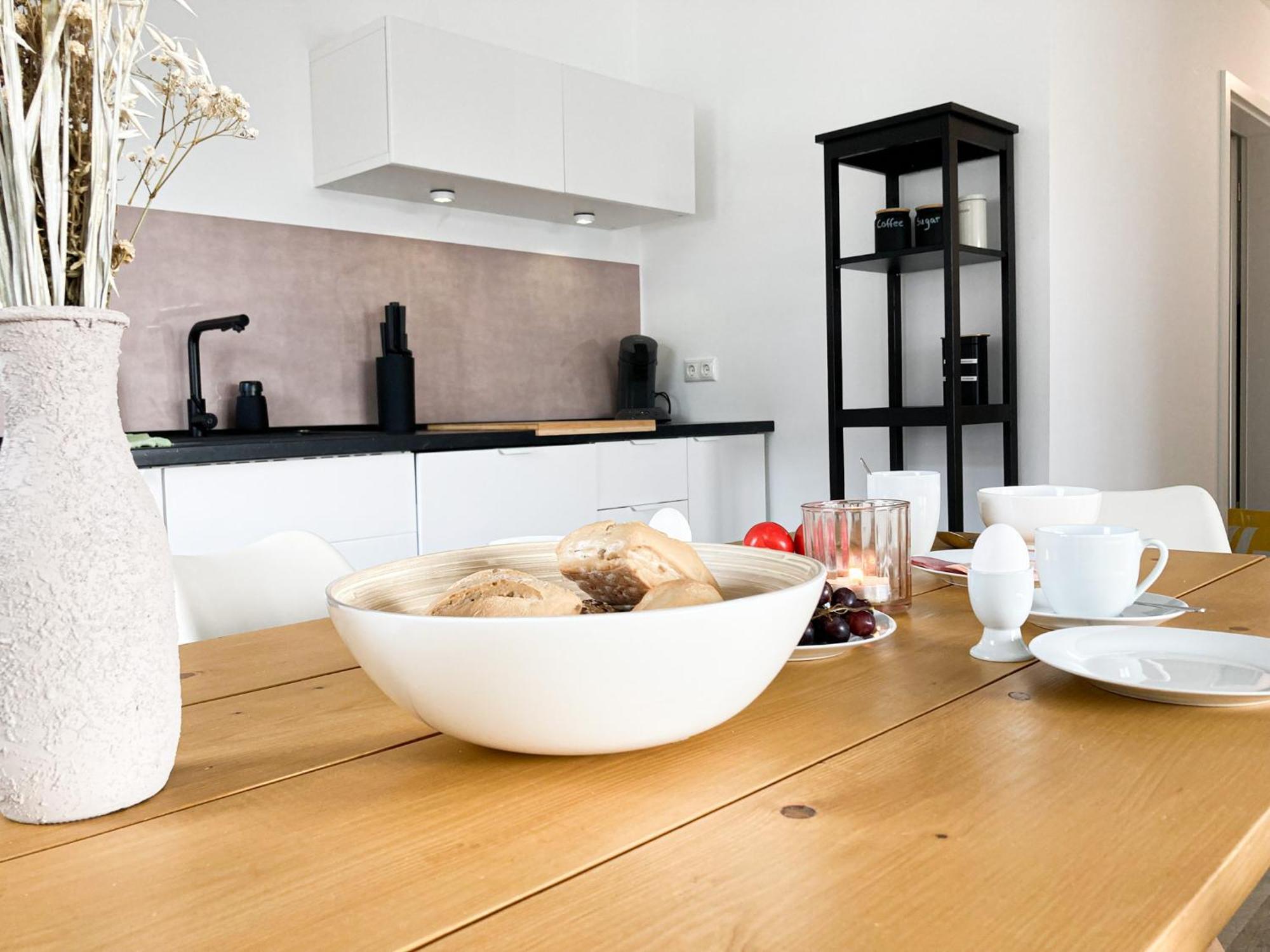 Pearls - Komfortable Neubauwohnung Im Herzen Von Elten Bagian luar foto